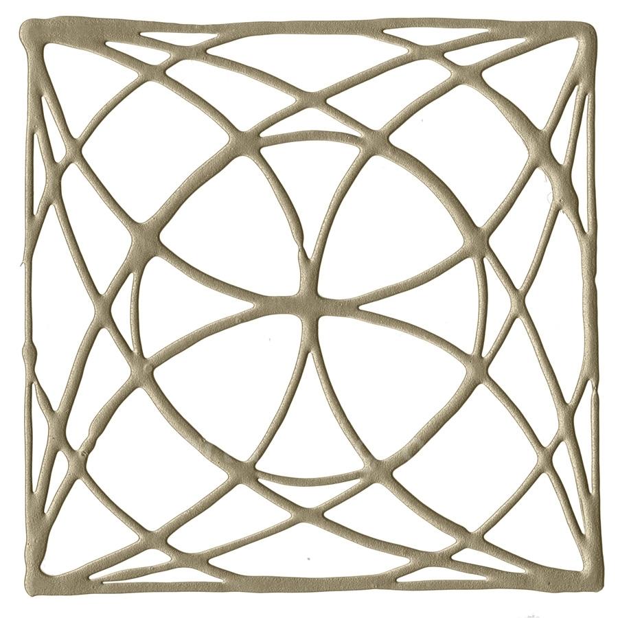 DecoGraph A in Antique Gold 16x16 - The Quality Framing Company & Imaging Services