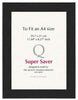 Black Brushed 40mm Picture Frame I 6 Pack - The Quality Framing Company & Imaging Services