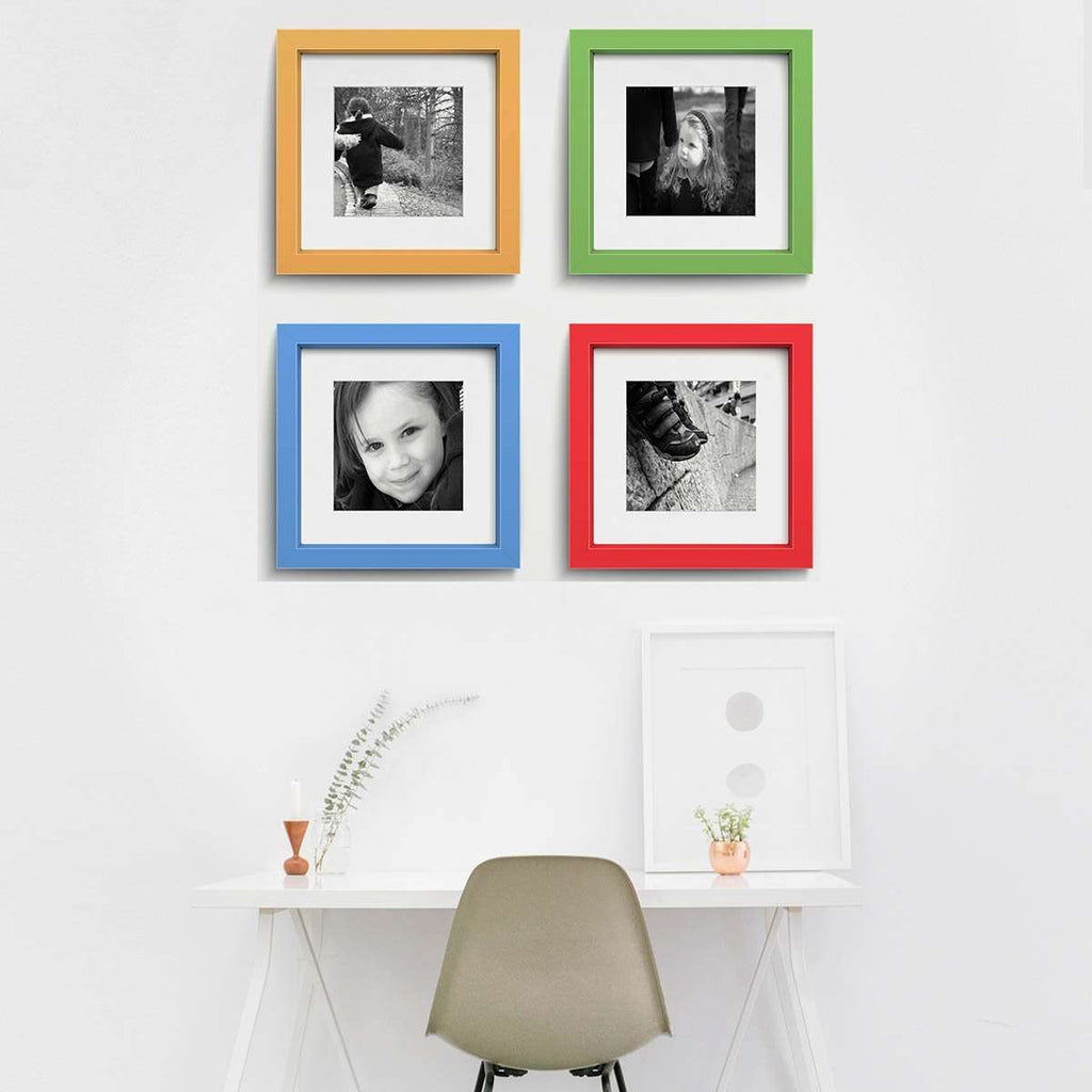 Bennetu Colours Quartet 12x12 inch frames to fit 8x8 inch photos - The Quality Framing Company & Imaging Services