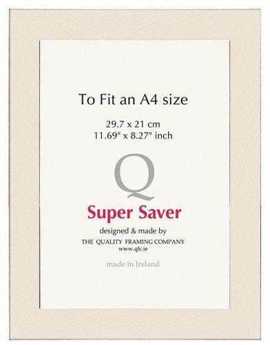 Ivory Matt 40mm Picture Frame I 6 Pack - The Quality Framing Company & Imaging Services