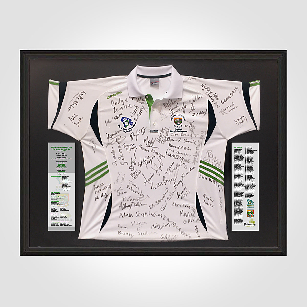 Sponsors Jersey frame - with infographics
