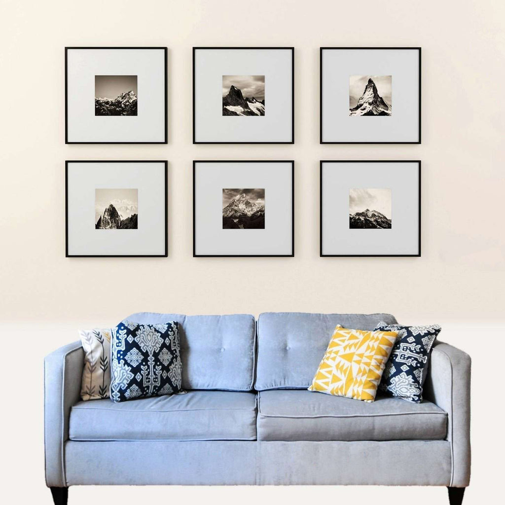 Classic Frame Set 16x16 inch frames to fit Instagram 8x8 inch photo Collection - The Quality Framing Company & Imaging Services