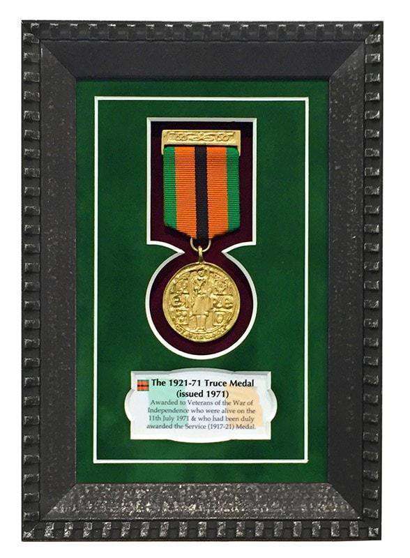 1921-71 Truce Medal Gift Frame | - The Quality Framing Company & Imaging Services