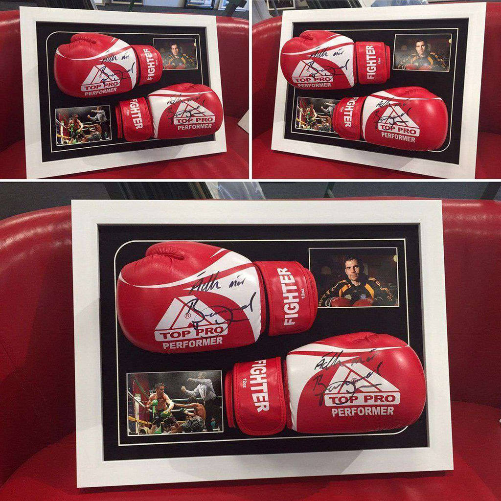 Boxing Gloves Signed by WorldChampion - The Quality Framing Company & Imaging Services