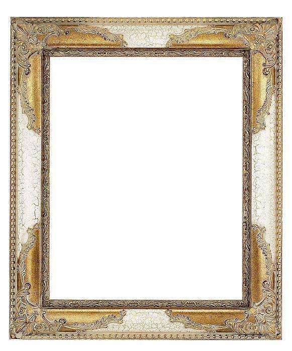 3" Ivory/Gold Decorative Picture Frame - The Quality Framing Company & Imaging Services