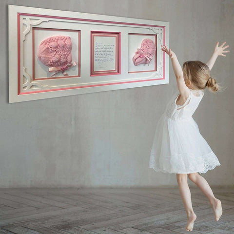 Pink Booties for a New Child - The Quality Framing Company & Imaging Services