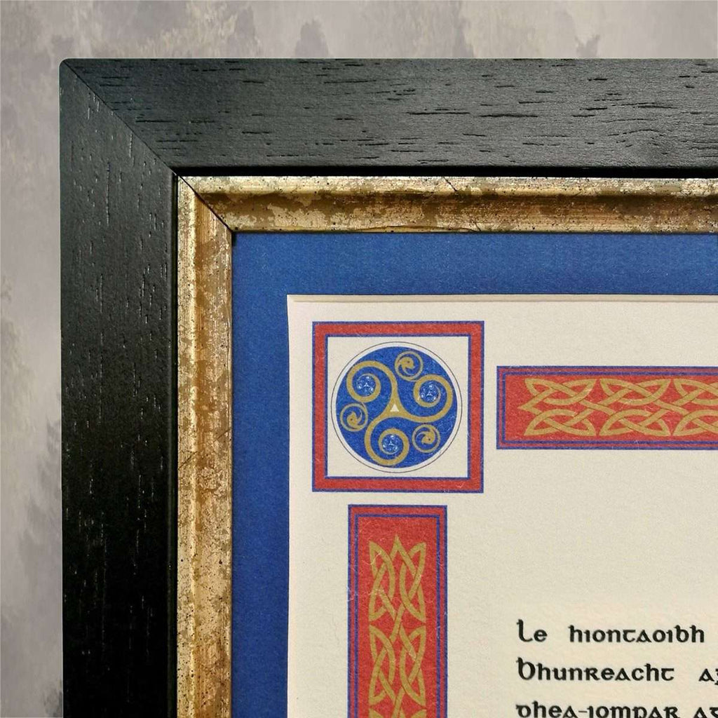 An Academic Cert with Matching Mount & Frame - The Quality Framing Company & Imaging Services