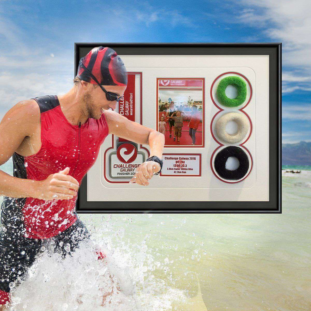The Spoils of the Triathalon - The Quality Framing Company & Imaging Services