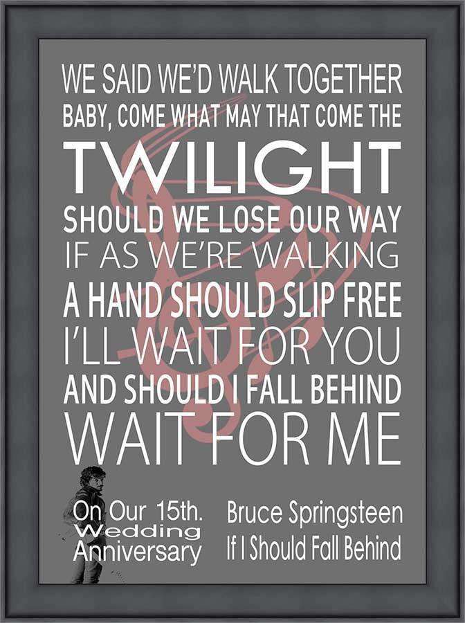 Personalised Song Print - The Quality Framing Company & Imaging Services