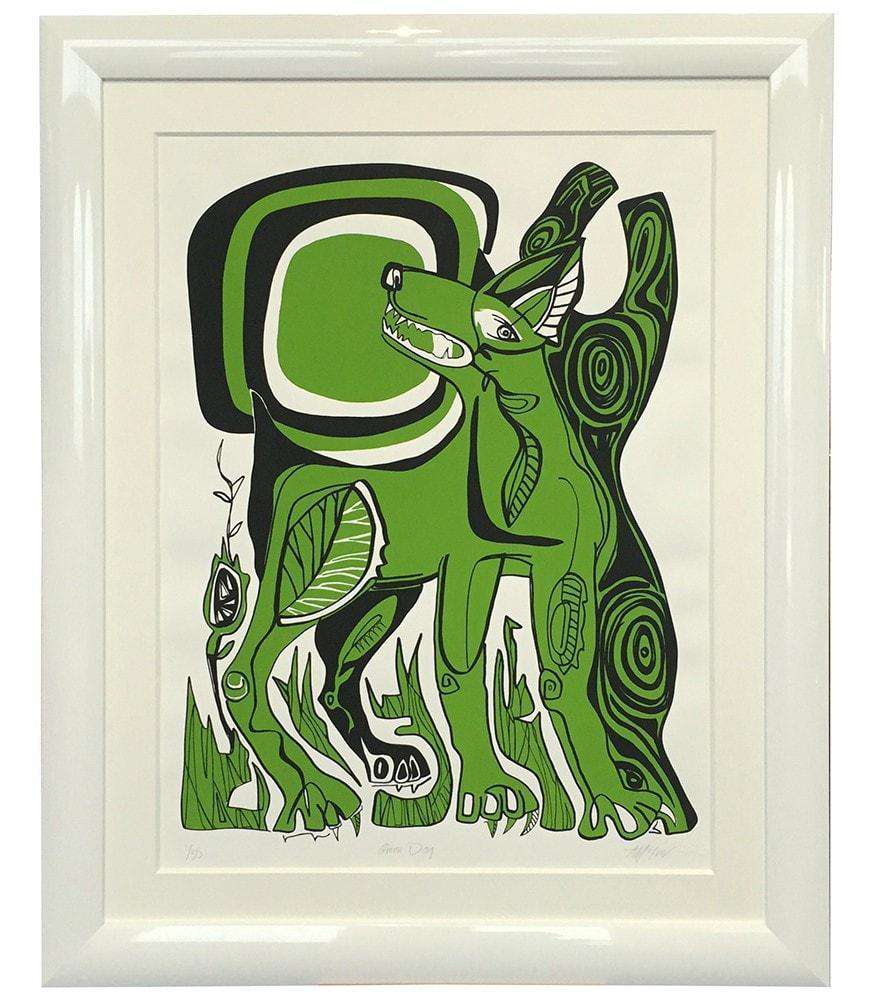 The Green Dog by Duncan McIvor - The Quality Framing Company & Imaging Services