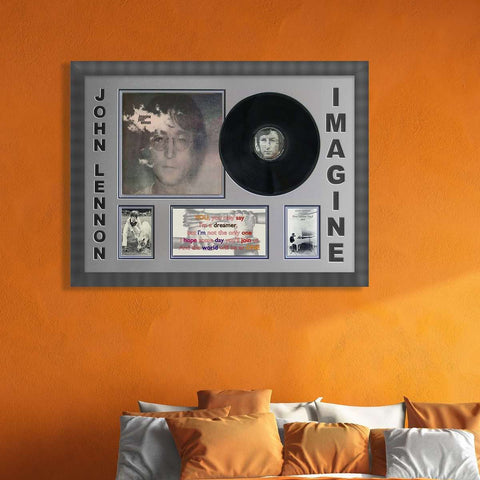 John Lennon First Edition Imagine LP 1971 - The Quality Framing Company & Imaging Services