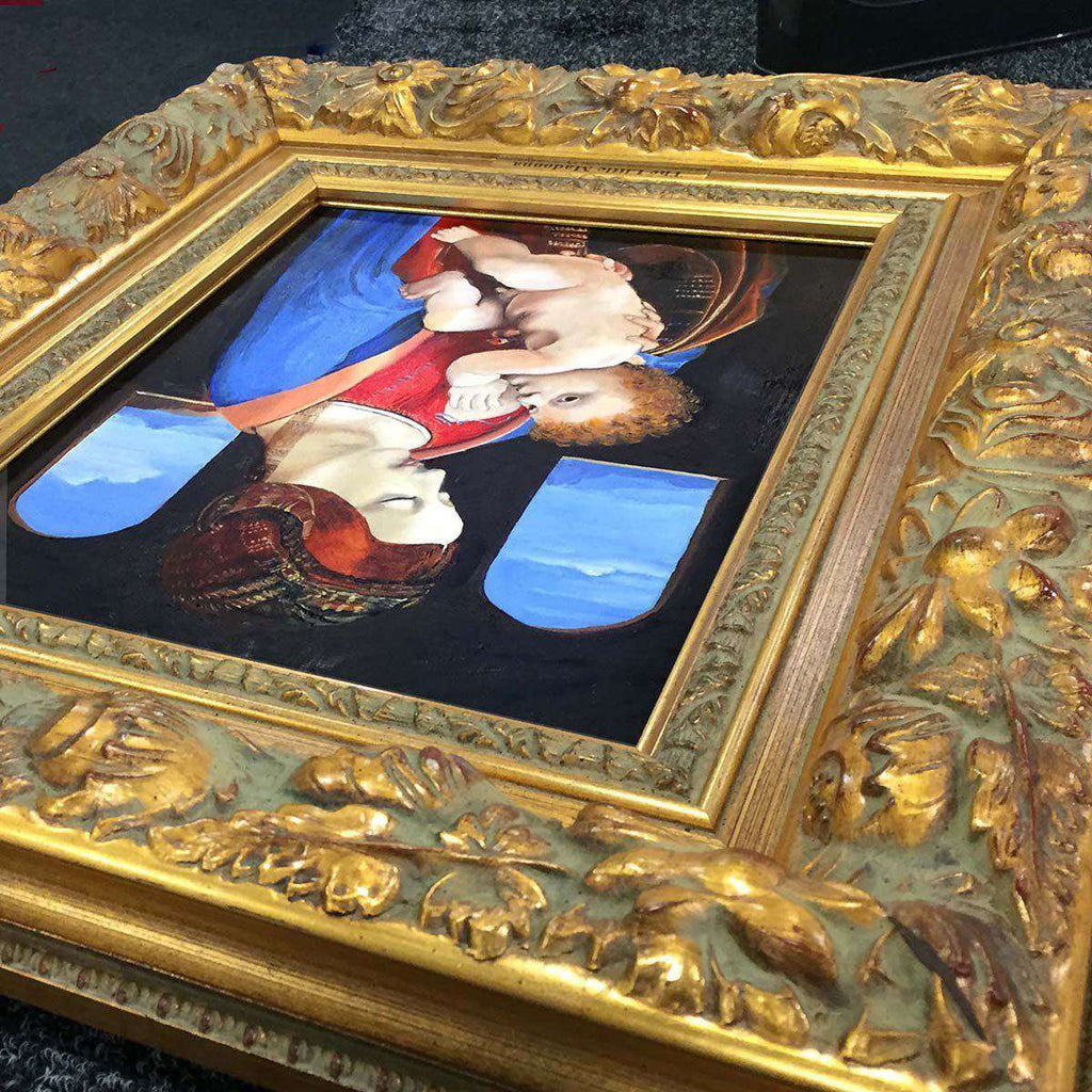 A Painting of Da Vinci's The Litta Madonna as seen in the Hermitage by Elizabeth Jansen - The Quality Framing Company & Imaging Services