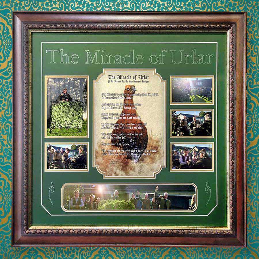 The Miracle of Urlar in Scotland (for a client) - The Quality Framing Company & Imaging Services