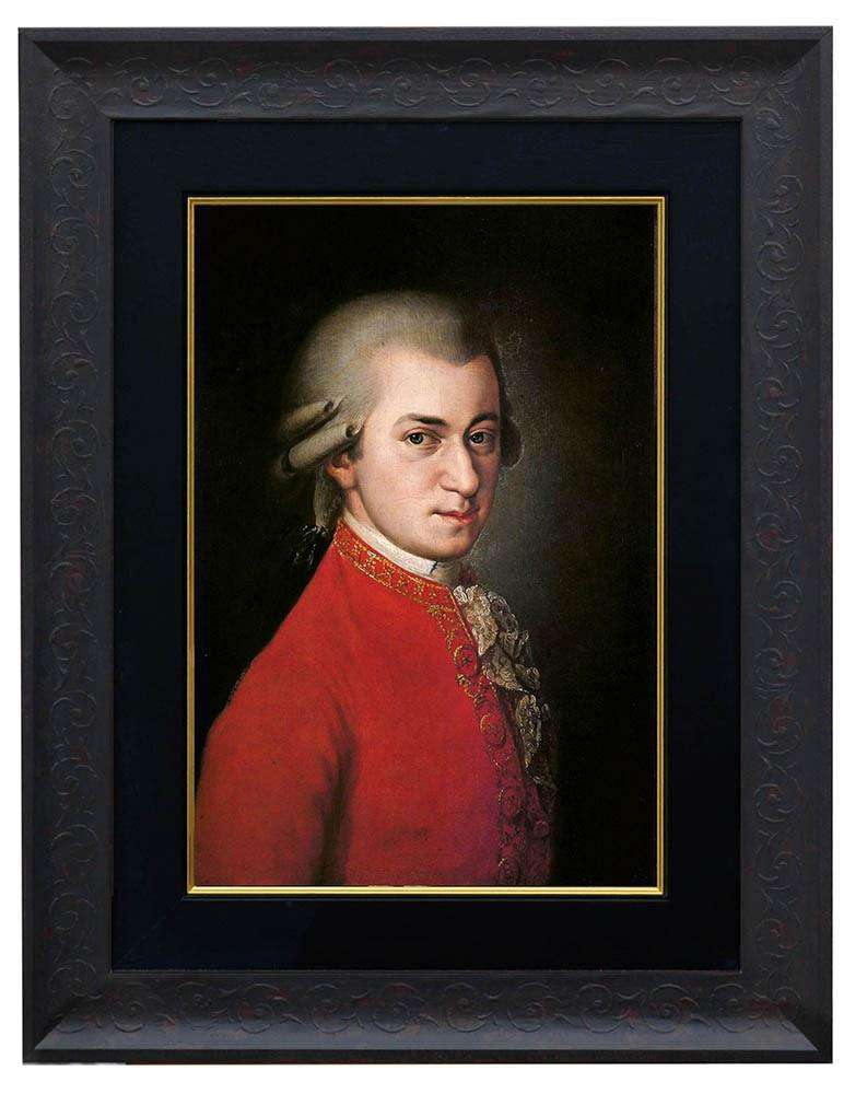 Wolfgang Amadeus Mozart by Della Croce - The Quality Framing Company & Imaging Services