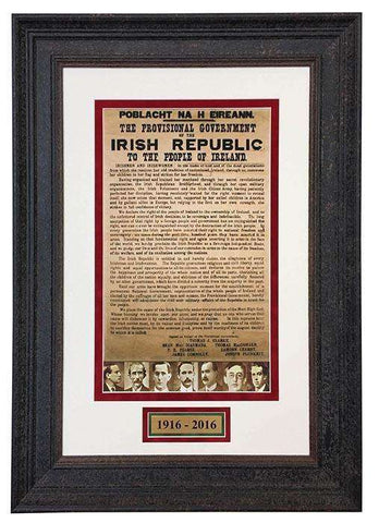 The 1916 Proclamation - The Quality Framing Company & Imaging Services