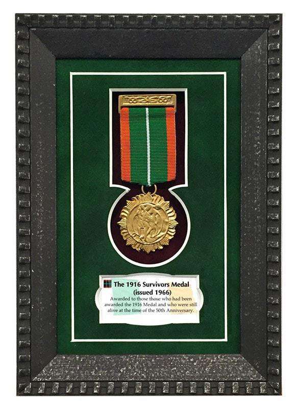 1916 Survivors Medal Gift Frame | - The Quality Framing Company & Imaging Services