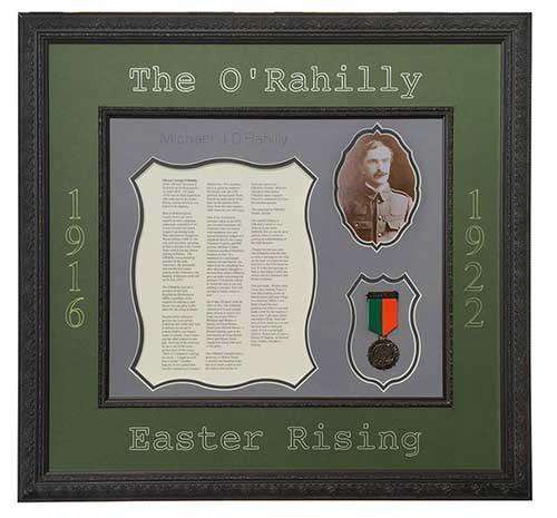 The O Rahilly Git Frame | - The Quality Framing Company & Imaging Services