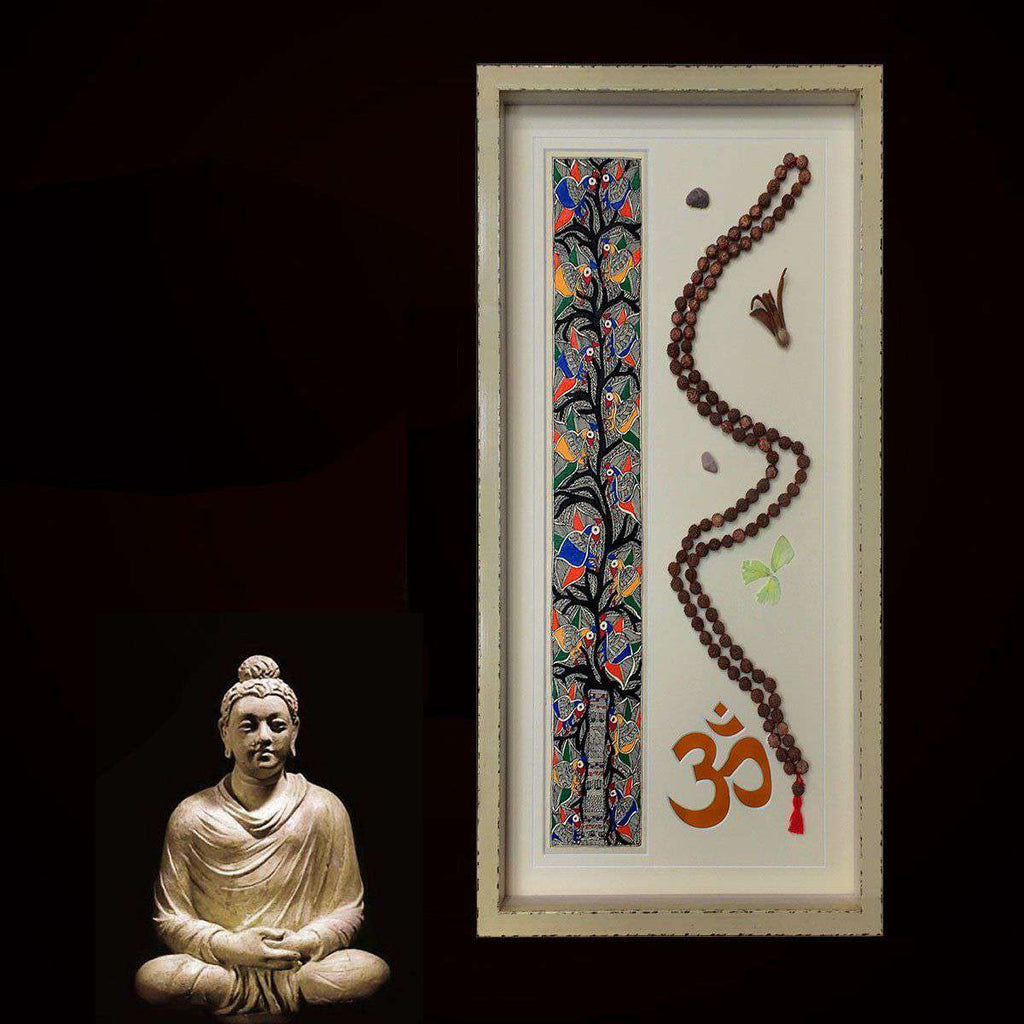 Buddhist Prayer Beads and Bodhi Print - The Quality Framing Company & Imaging Services