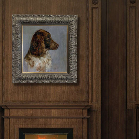 Painting of Sam the Faithful Dog - The Quality Framing Company & Imaging Services