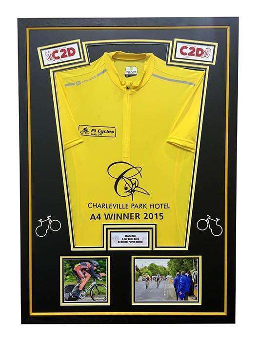 Yellow Racing Jersey - The Quality Framing Company & Imaging Services
