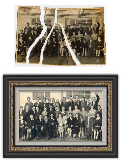 Photo Restoration/Editing - - The Quality Framing Company & Imaging Services